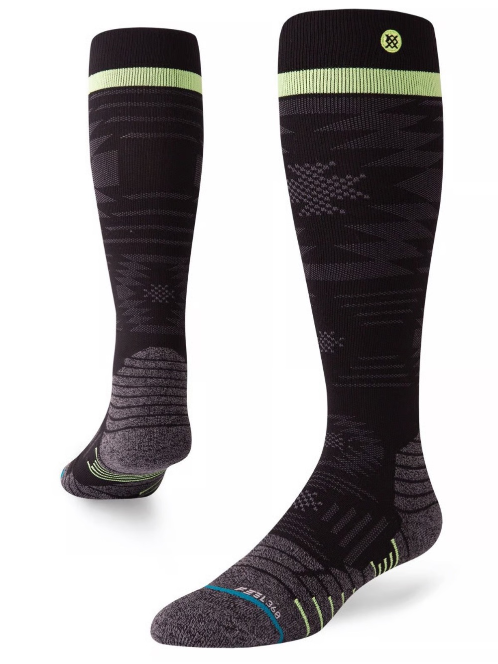 Stance Moto Pinnacle TECHTONIC Over The Calf Socks Mens MEDIUM M NEW